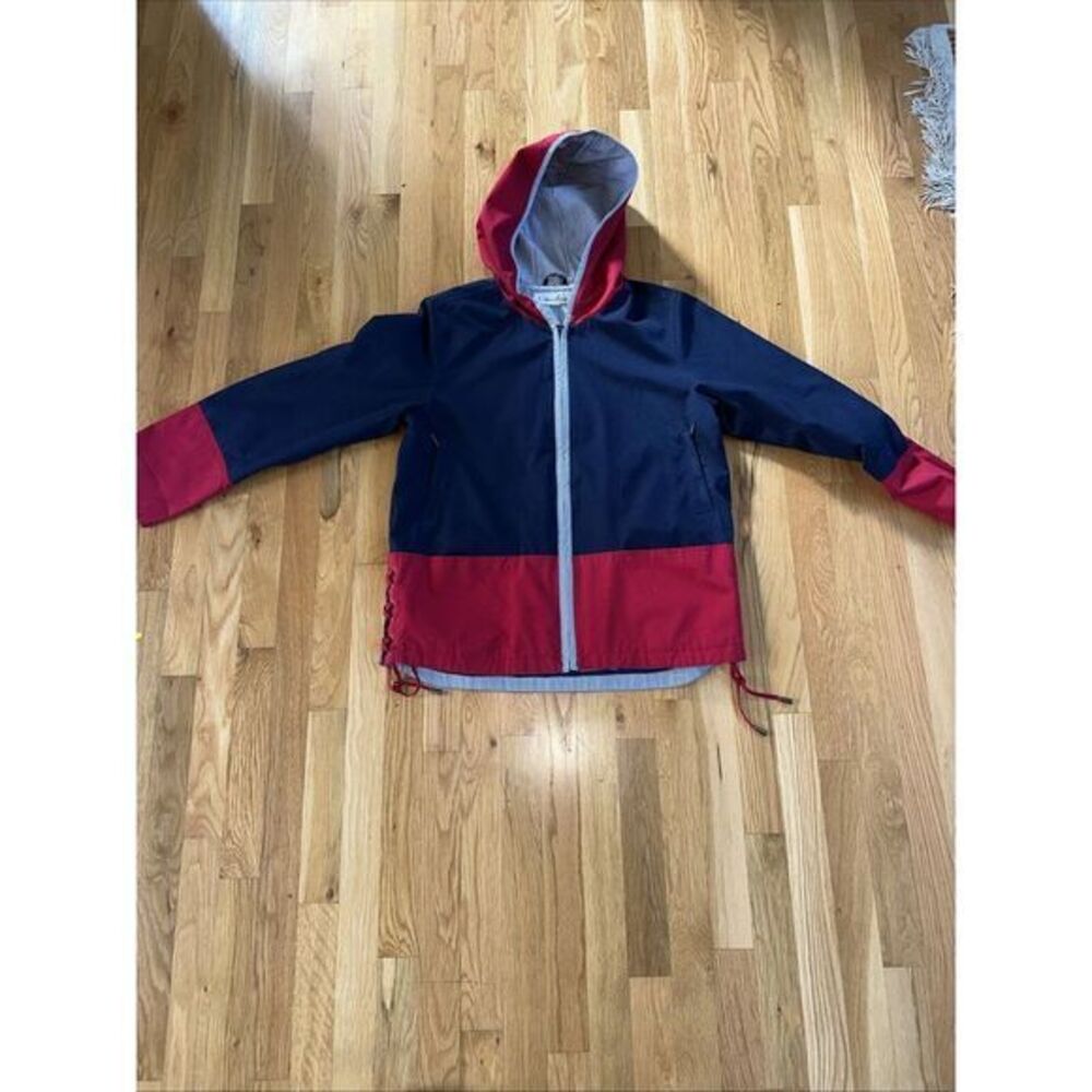 1 Madison Womens Cherry Red Lined Jacket Zip Size Medium
